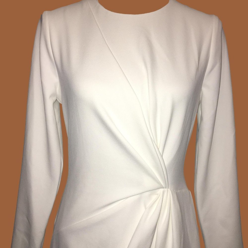 ONE33 SOCIAL Twist Fringe Ivory Dress - Picture 5 of 6